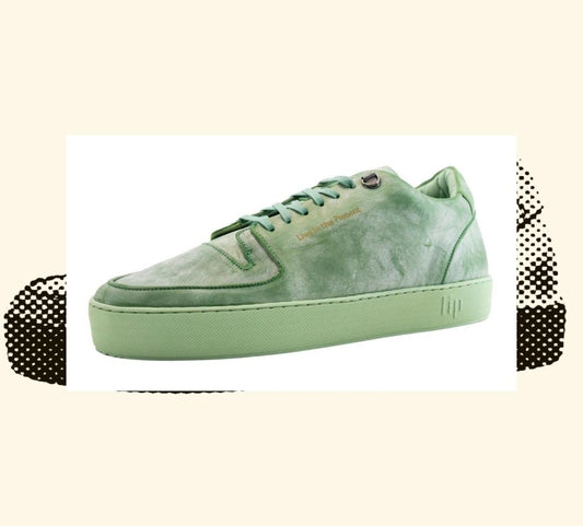 green distressed sneakers ,trainers, leather, affordable luxury, comfort street wear, fashion ,shoes ,handcrafted, common project ,filling pieces, axel arigato ,ETQ,clarks, vans ,stan smith ,north 89,  SraVees ,oliver cabell, JAK, onitsuka 